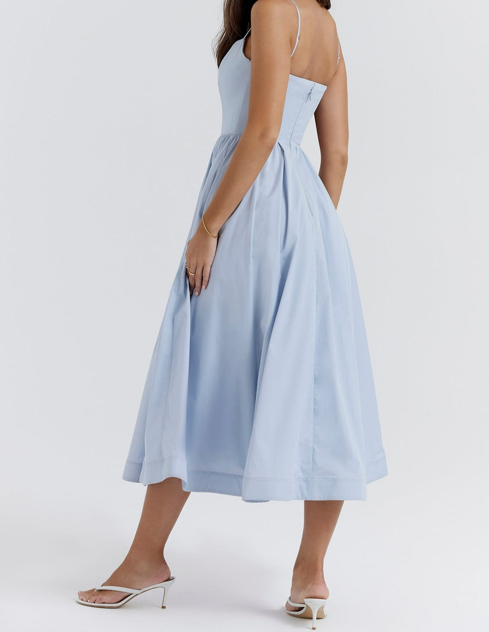 Zoe Minimalist Sleeveless Dress Elevated Occasion Wear