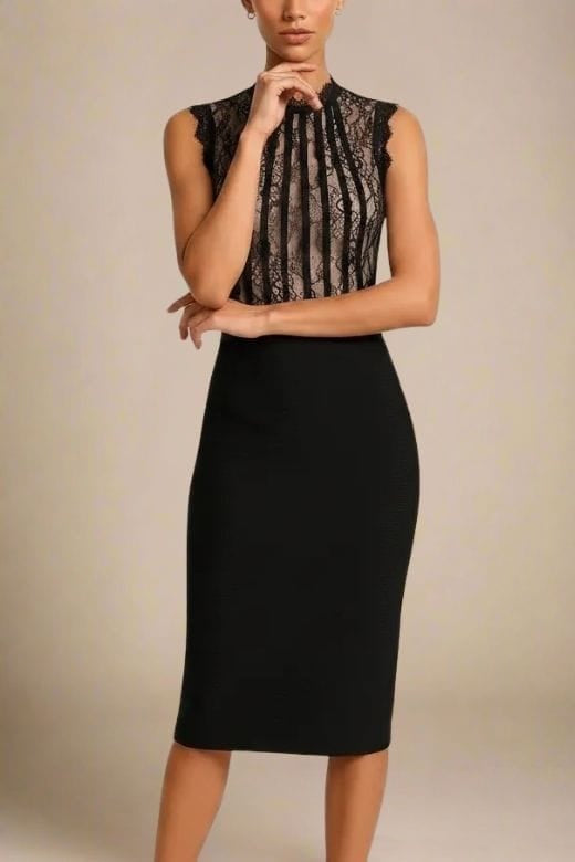 Lori Bodycon Dress - Classic Black
