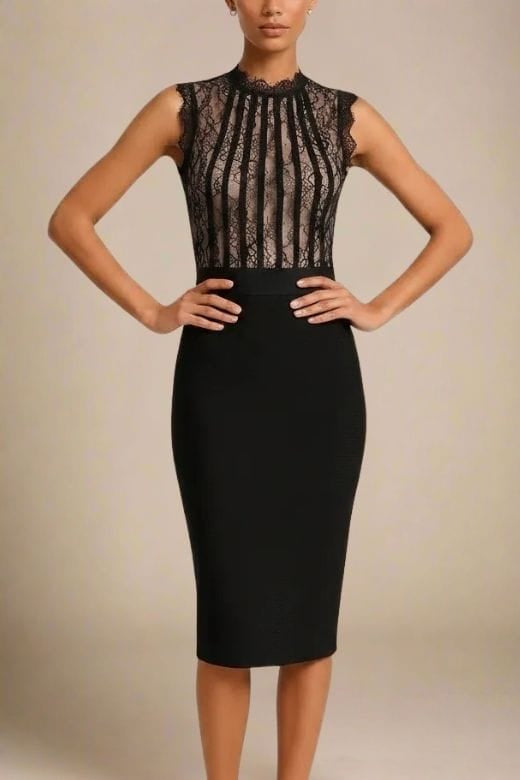 Lori Bodycon Dress - Classic Black
