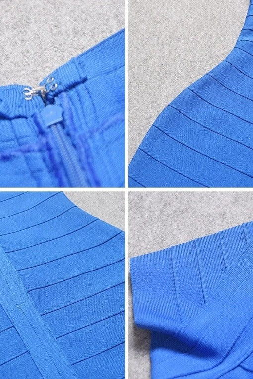 Miranda Bandage Mini Dress - Royal Blue (Sale)