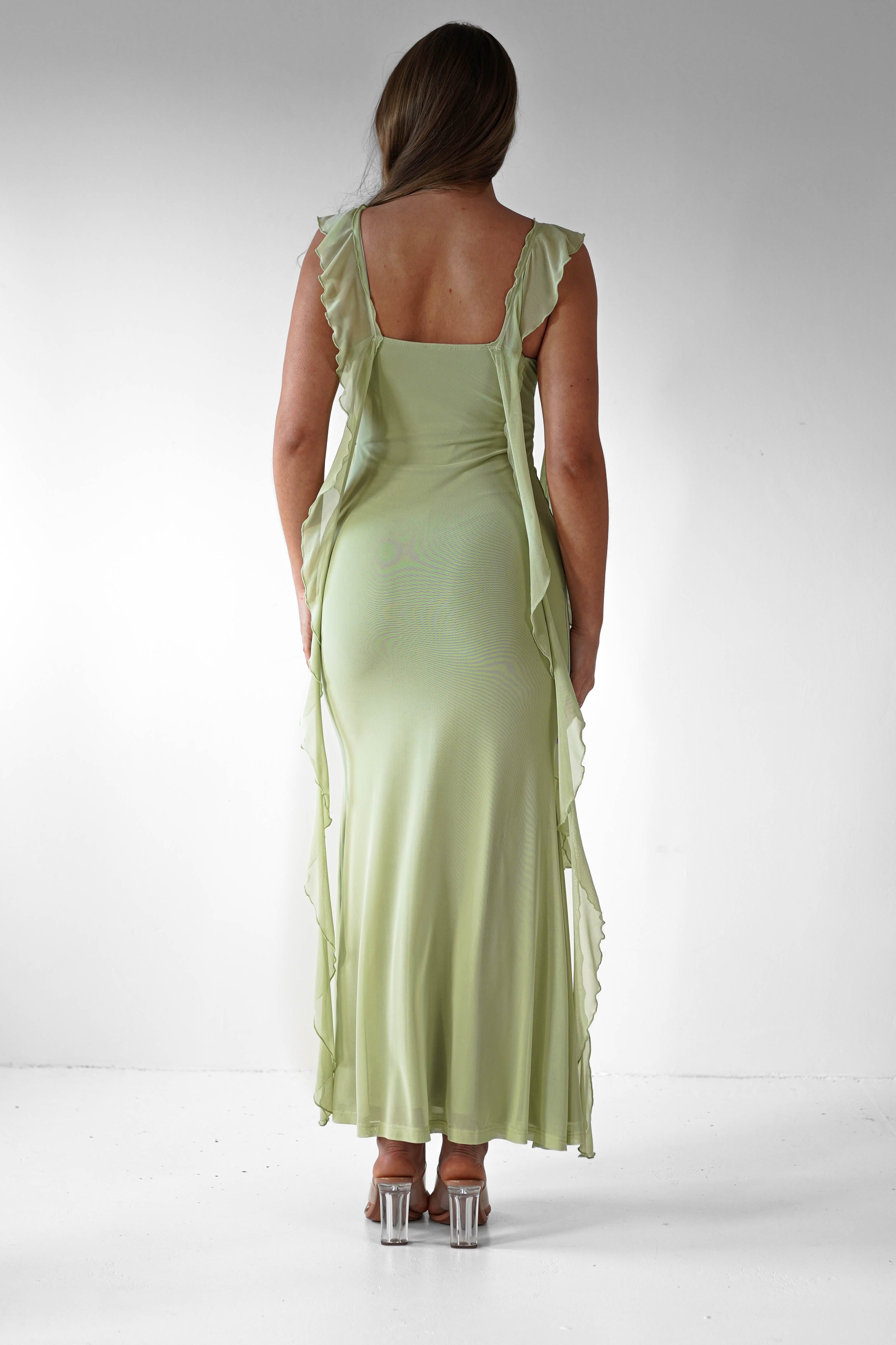 Wendy Effortless Sutton Ruffle Midaxi Dress Boutique Collection