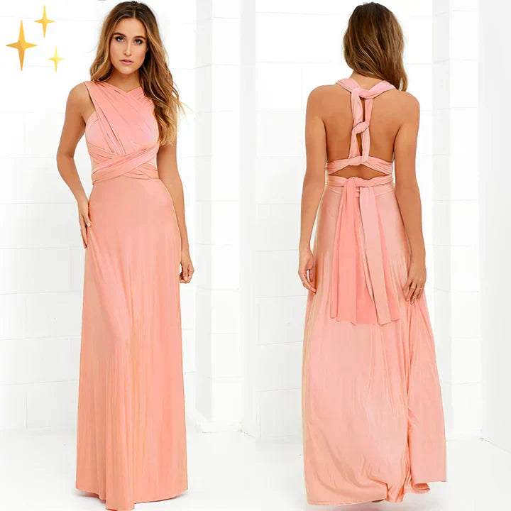 Eliana Statement Wrap Dress Premium Wardrobe Essential