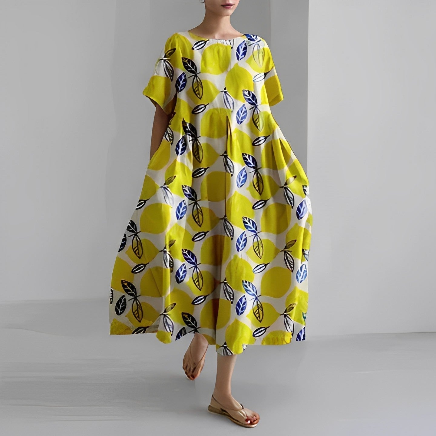 Isabelle Luxe Women's Floral Boho Maxi Dress Designer Edit