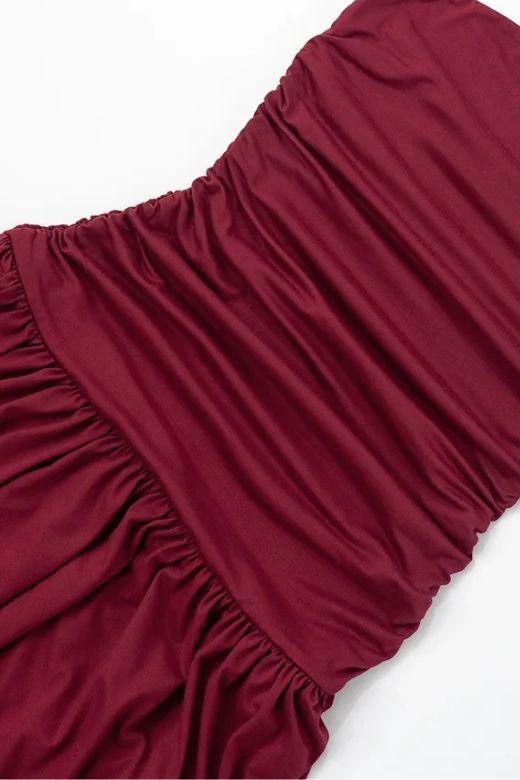 North Bodycon Wrap Midi Dress - Chocolate Brown (Sale)