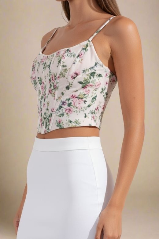 Penny Top - Beige Cream