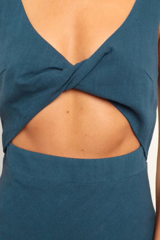 Galla Midi Dress in a Wrap Style for Women Casual Daywear