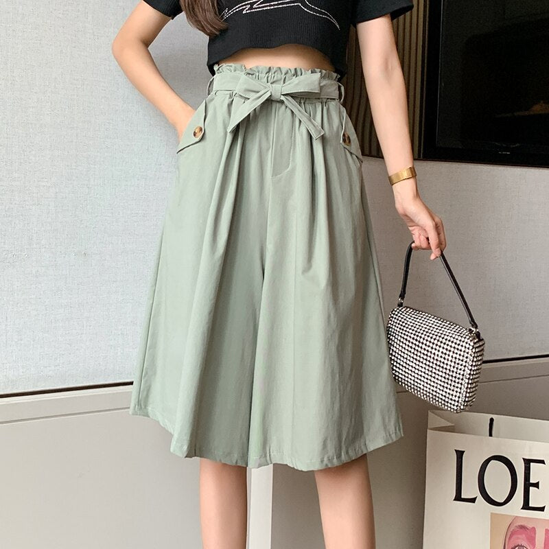 Slim Casual Trousers Shorts