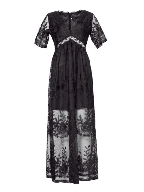 Molly Aesthetic Long Dress Flowing and Breathable Statement Occasion Edit