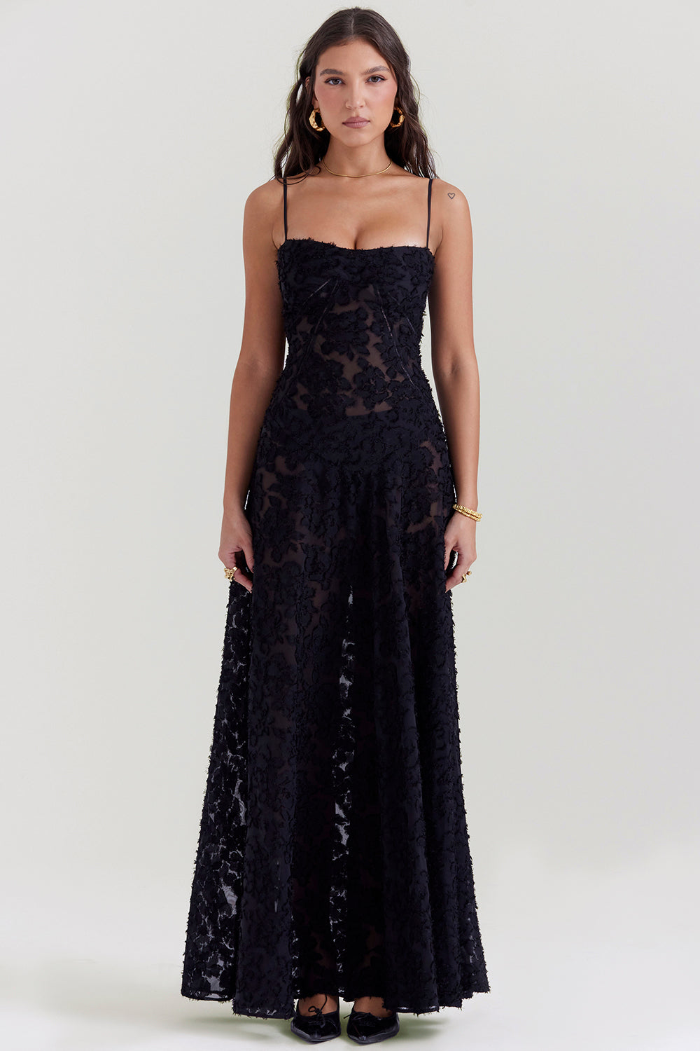 Lucy Aesthetic Dress with an Open Back Evening Wear Edit