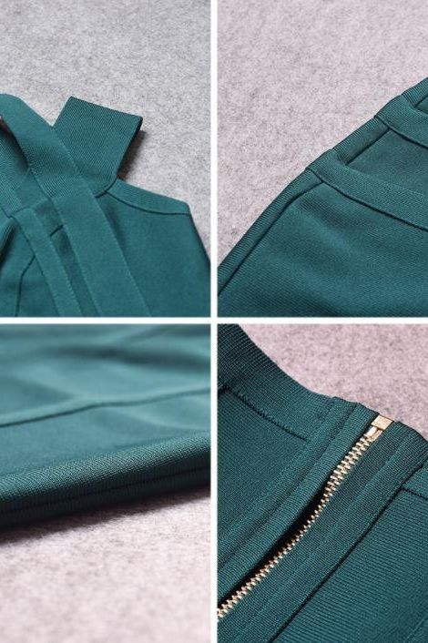 Sia Bandage Dress - Emerald Green (Sale)