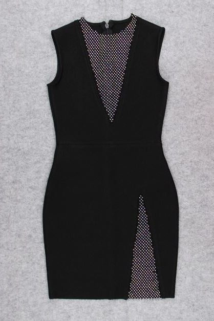 Sofie Bodycon Mini Dress - Classic Black (Sale)