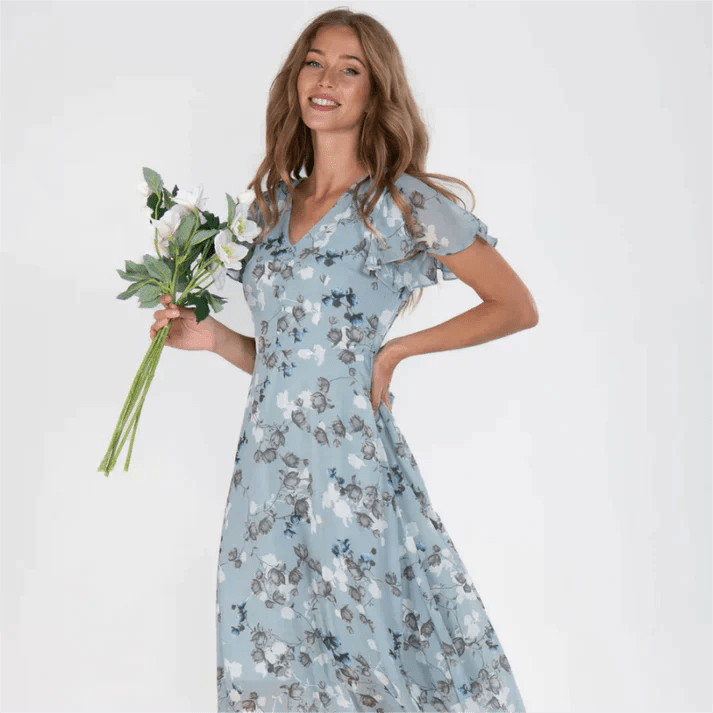 Leandra Minimalist Timeless Dress Chic Silhouette Collection