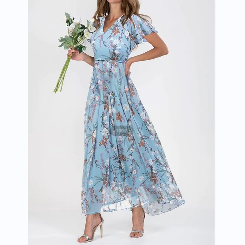 Verónica Statement Stylish Summer Dress Occasion Edit