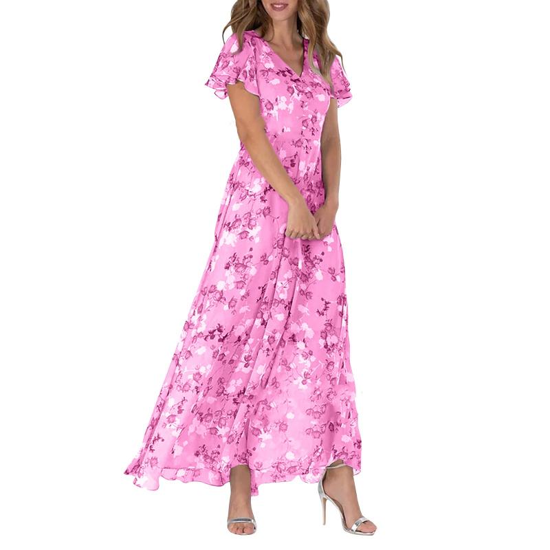 Verónica Statement Stylish Summer Dress Occasion Edit