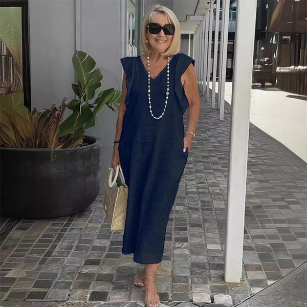 Regina Womens Sleeveless Dress Contemporary Dress with Premium Casual Styling