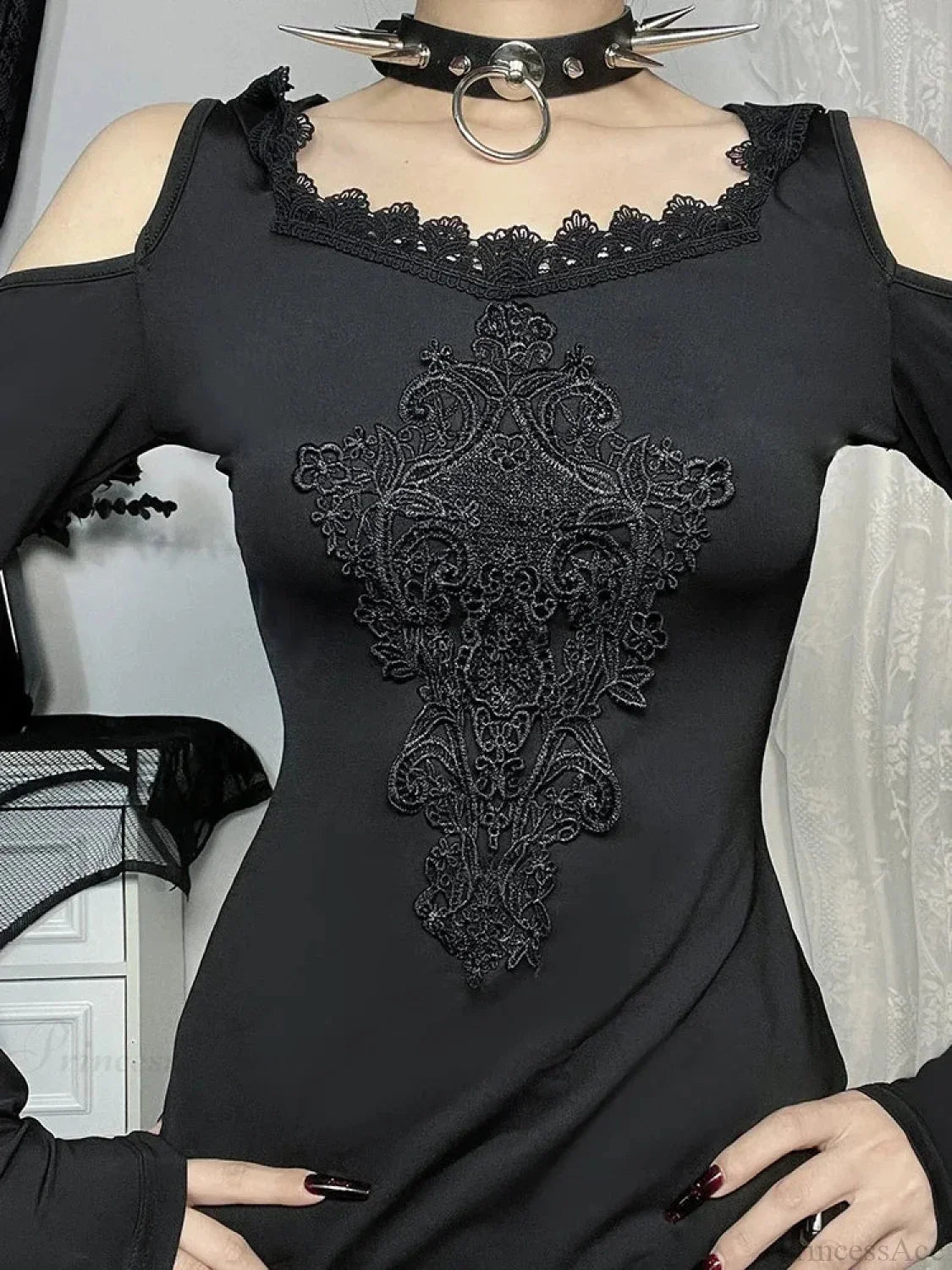 Stitched Hooded Small Dress