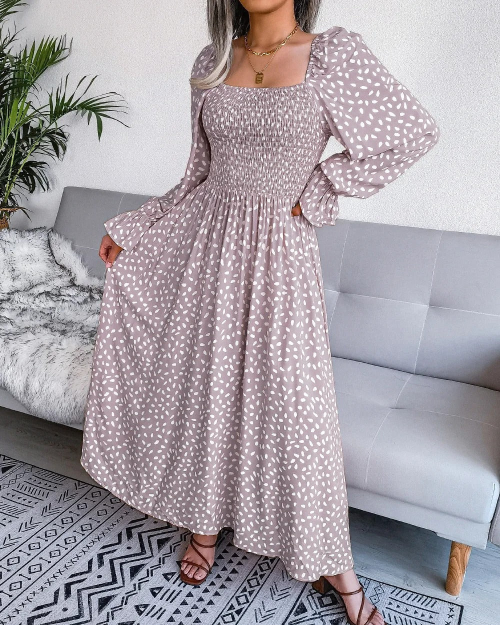 Amalia Casual and Stylish Summer Dress for Women Smart Casual Outfit