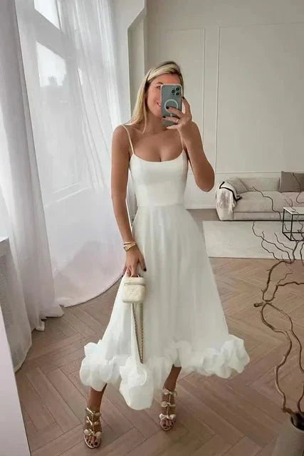 Xochitl Elegant Maxi Dress with Ruffles for Women Versatile Daily Pick