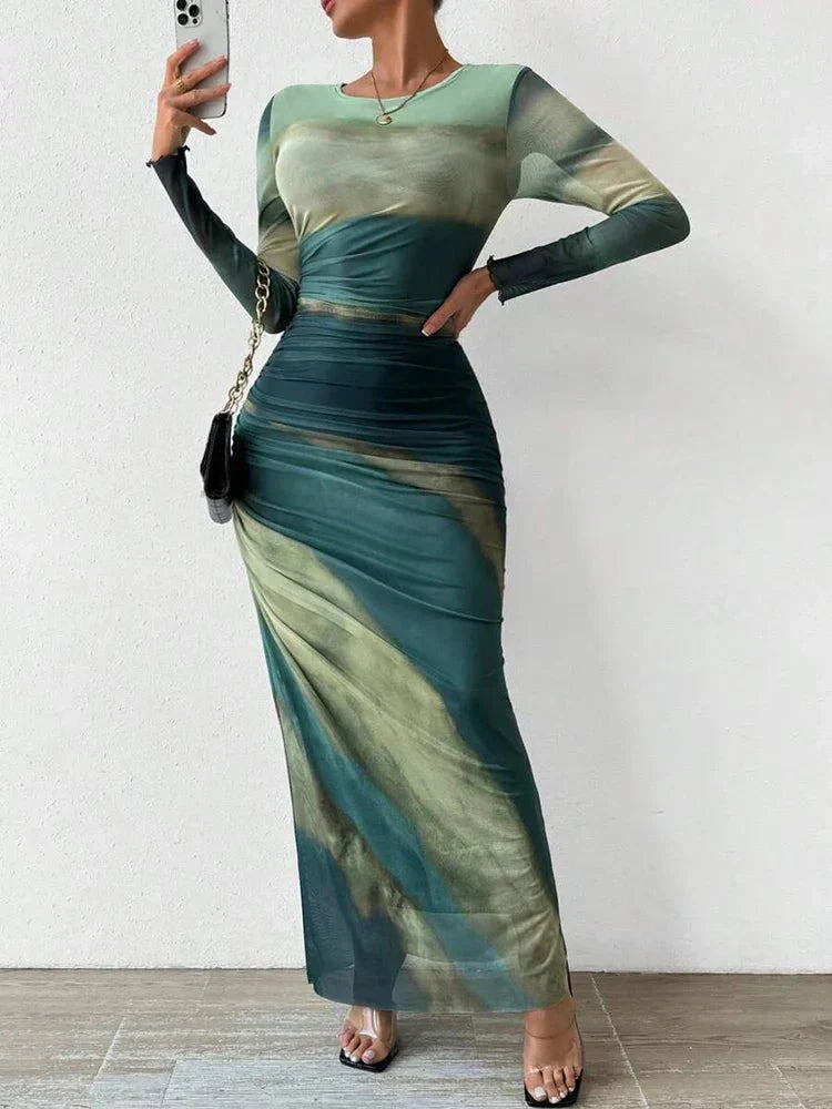 Aldara Stylish Maxi Dress for Women Soft Comfortable Fit