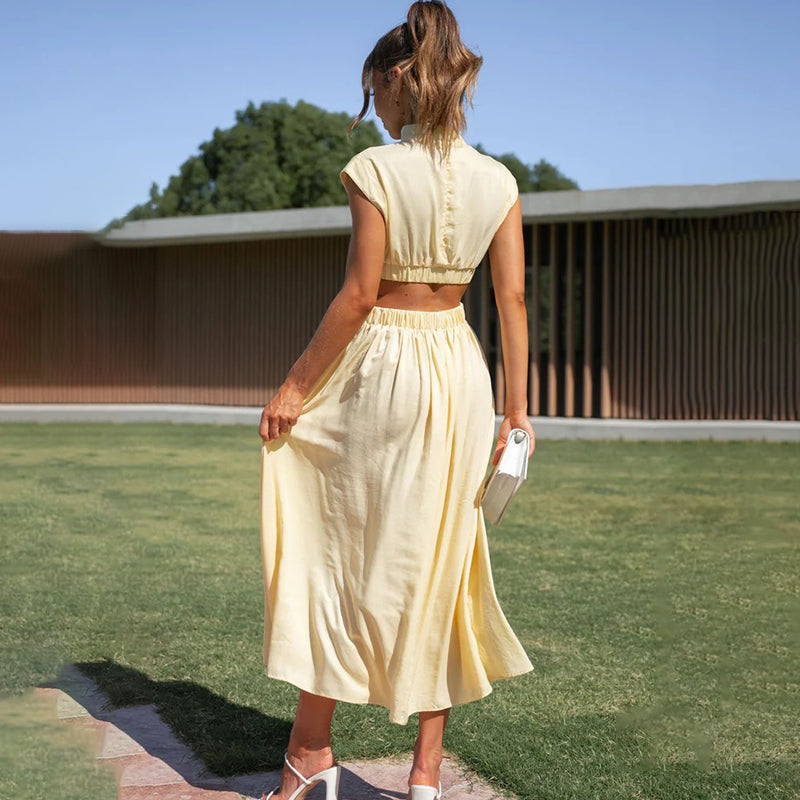 Wendy Chic and Relaxed Summer Dress for Women Sophisticated Look