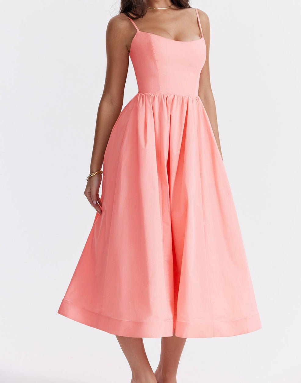 María José Elegant Sleeveless Dress for Women Date Night Outfit