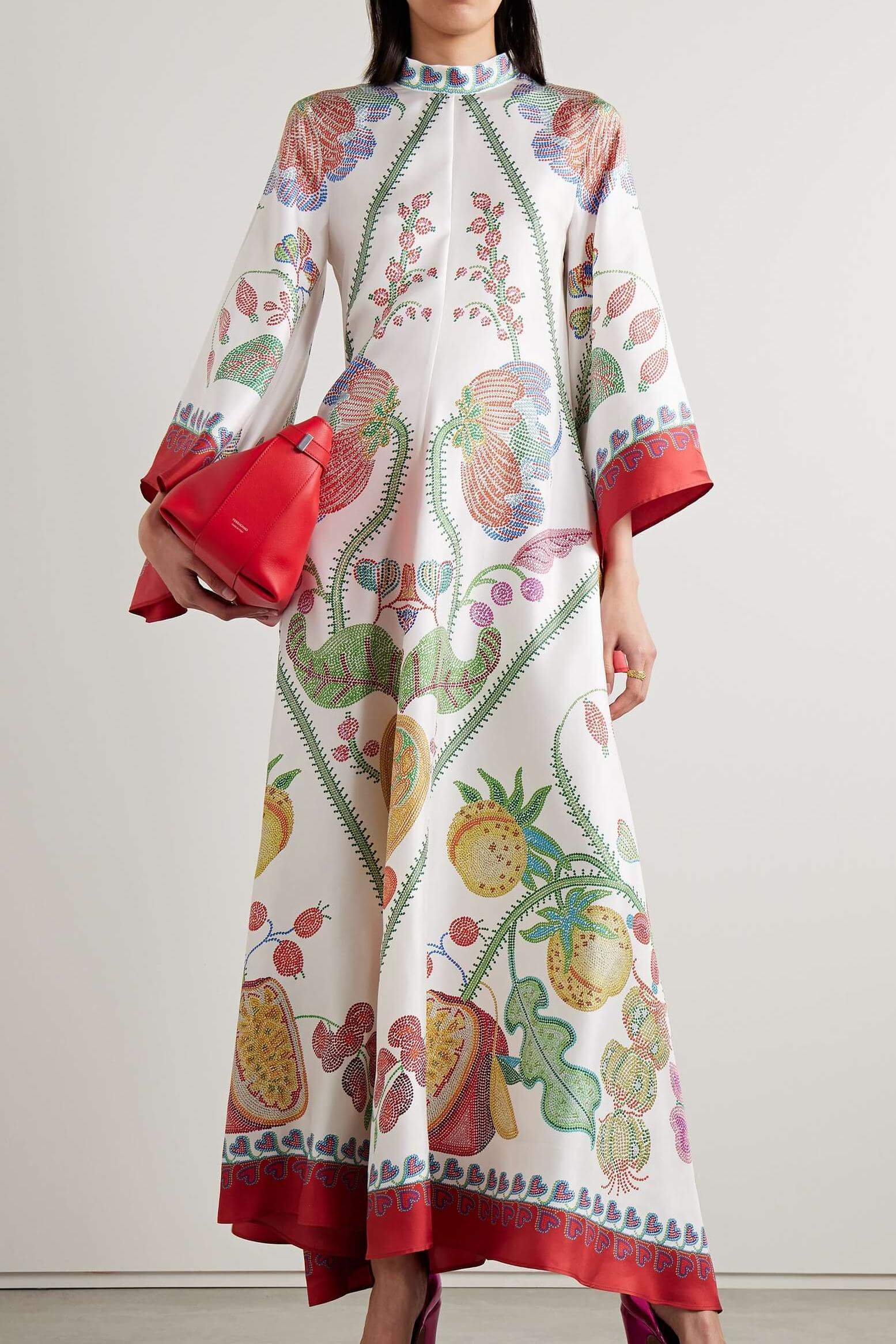 Vittoria Chic Printed Maxi Dress Everyday Luxe Edit
