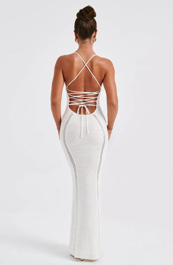 Ida Statement Long Dress Premium Wardrobe Essential